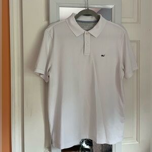 Vineyard Vines White Polo Shirt